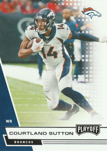 #75 Courtland Sutton - Denver Broncos - 2020 Panini Playoff Football