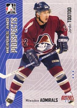 #75 Jordin Tootoo - Milwaukee Admirals - 2005-06 In The Game Heroes and Prospects Hockey