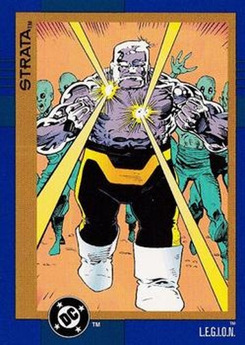 #75 Strata - 1993 SkyBox DC Cosmic Teams