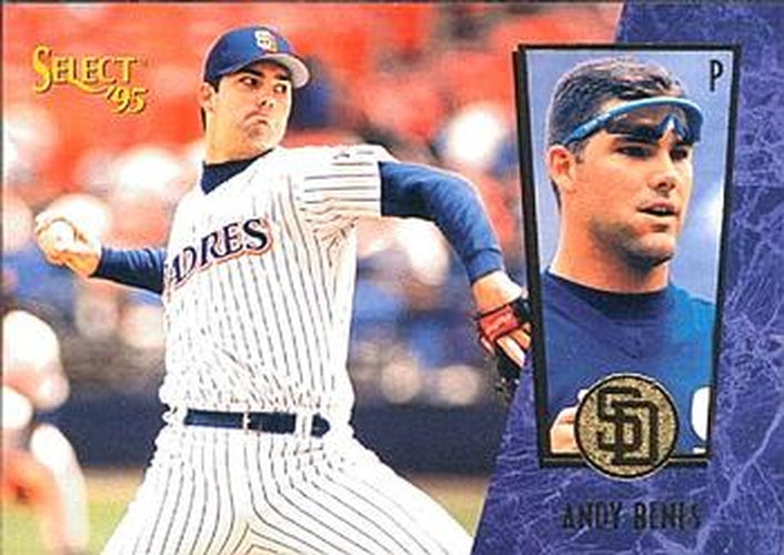 #75 Andy Benes - San Diego Padres - 1995 Select Baseball