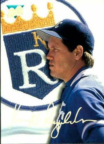 #75 Kevin McReynolds - Kansas City Royals - 1993 Studio Baseball