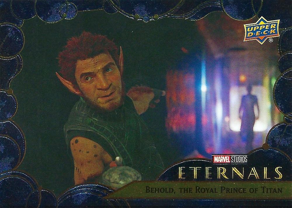 #75 Behold, The Royal Prince of Titan - 2023 Upper Deck Marvel Eternals
