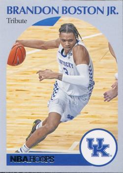 #75 Brandon Boston Jr. - Kentucky Wildcats - 2021 Panini Chronicles Draft Picks Basketball