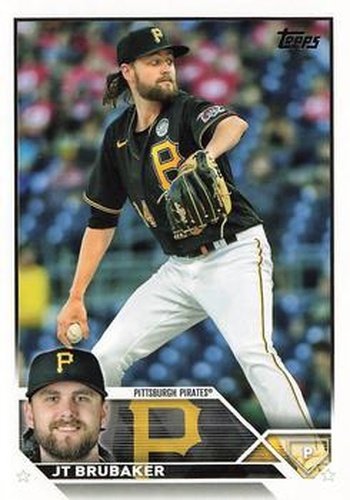 #75 JT Brubaker - Pittsburgh Pirates - 2023 Topps Baseball