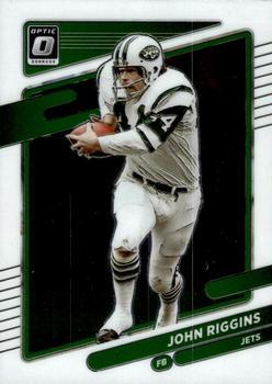 #75 John Riggins - New York Jets - 2021 Donruss Optic Football