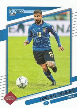 #75 Lorenzo Insigne - Italy - 2021-22 Donruss Road to FIFA World Cup Qatar 2022 Soccer