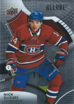 #75 Nick Suzuki - Montreal Canadiens - 2021-22 Upper Deck Allure Hockey