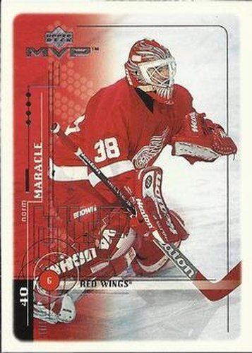 #75 Norm Maracle - Detroit Red Wings - 1998-99 Upper Deck MVP Hockey