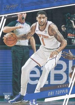 #75 Obi Toppin - New York Knicks - 2020-21 Panini Chronicles Basketball