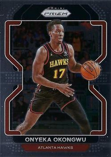 #75 Onyeka Okongwu - Atlanta Hawks - 2021-22 Panini Prizm Basketball