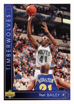 #75 Thurl Bailey - Minnesota Timberwolves - 1993-94 Upper Deck Basketball