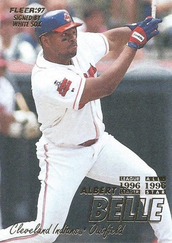 #75 Albert Belle - Chicago White Sox - 1997 Fleer Baseball