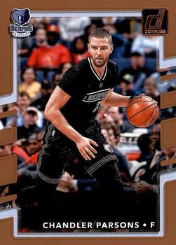 #75 Chandler Parsons - Memphis Grizzlies - 2017-18 Donruss Basketball