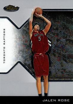 #75 Jalen Rose - Toronto Raptors - 2004-05 Finest Basketball