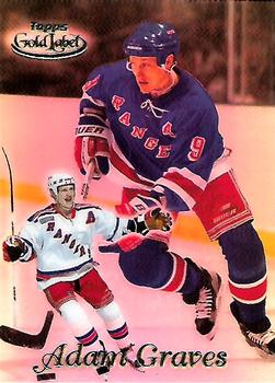 #75 Adam Graves - New York Rangers - 1999-00 Topps Gold Label Hockey