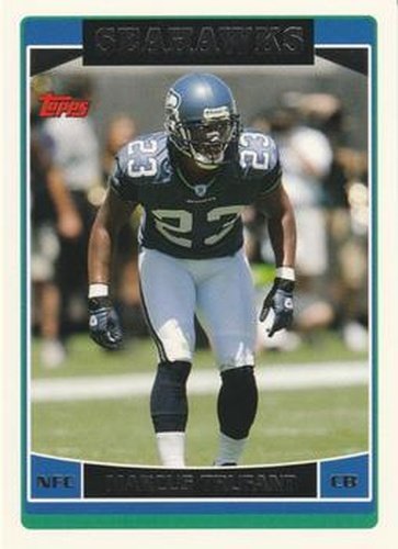 #75 Marcus Trufant - Seattle Seahawks - 2006 Topps Football