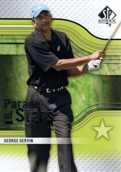 #75 George Gervin - 2012 SP Authentic Golf