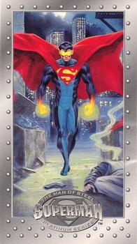 #75 Last son of Krypton? - 1994 SkyBox Superman Man of Steel Platinum Series