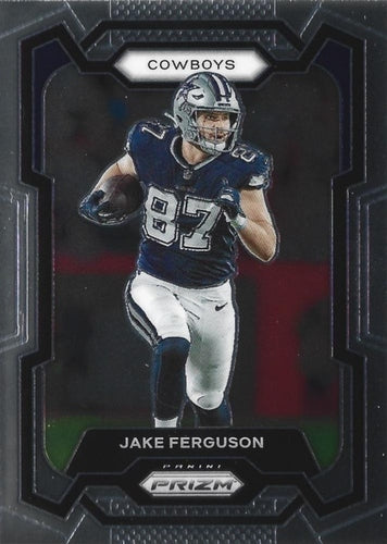 #75 Jake Ferguson - Dallas Cowboys - 2023 Panini Prizm Football