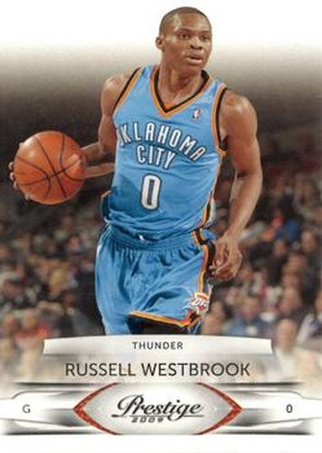 #75 Russell Westbrook - Oklahoma City Thunder - 2009-10 Panini Prestige Basketball
