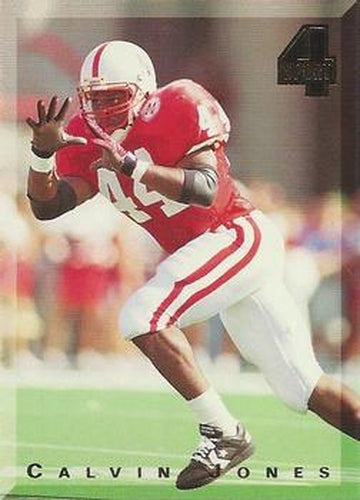 #75 Calvin Jones - Nebraska Cornhuskers / Los Angeles Raiders - 1994 Classic Four Sport