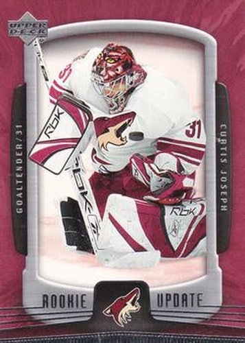 #75 Curtis Joseph - Phoenix Coyotes - 2005-06 Upper Deck Rookie Update Hockey