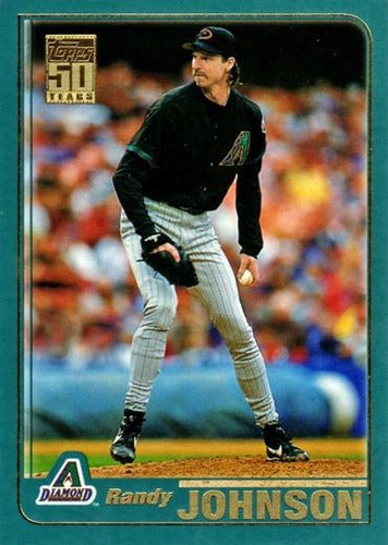 #75 Randy Johnson - Arizona Diamondbacks - 2001 Topps Baseball