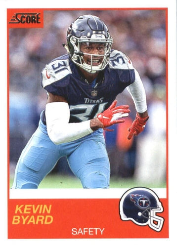 #75 Kevin Byard - Tennessee Titans - 2019 Score Football