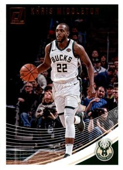 #75 Khris Middleton - Milwaukee Bucks - 2018-19 Donruss Basketball