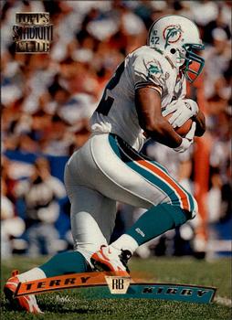 #75 Terry Kirby - Miami Dolphins - 1996 Stadium Club Football