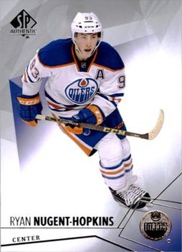 #75 Ryan Nugent-Hopkins - Edmonton Oilers - 2015-16 SP Authentic Hockey