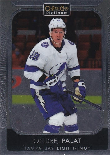 #75 Ondrej Palat - Tampa Bay Lightning - 2021-22 O-Pee-Chee Platinum Hockey