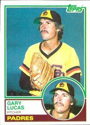 #761 Gary Lucas - San Diego Padres - 1983 Topps Baseball