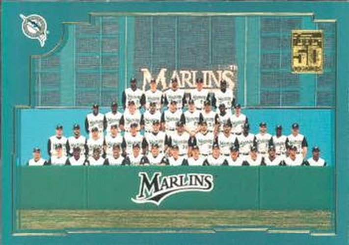 #763 Florida Marlins - Florida Marlins - 2001 Topps Baseball