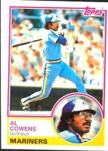 #763 Al Cowens - Seattle Mariners - 1983 Topps Baseball