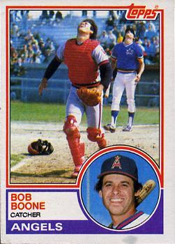 #765 Bob Boone - California Angels - 1983 Topps Baseball