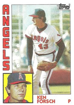 #765 Ken Forsch - California Angels - 1984 Topps Baseball
