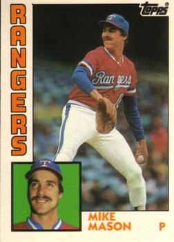 #76T Mike Mason - Texas Rangers - 1984 Topps Traded Baseball