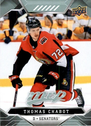 #76 Thomas Chabot - Ottawa Senators - 2019-20 Upper Deck MVP Hockey