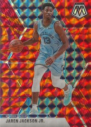 #76 Jaren Jackson Jr. - Memphis Grizzlies - 2019-20 Panini Mosaic - Reactive Orange Basketball