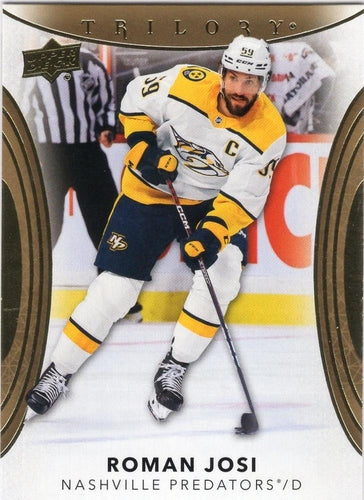 #76 Roman Josi - Nashville Predators - 2022-23 Upper Deck Trilogy Hockey