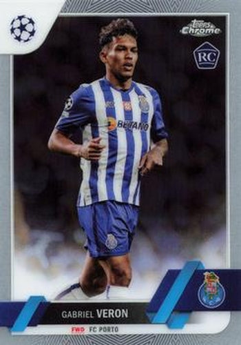 #76 Gabriel Veron - Porto - 2022-23 Topps Chrome UEFA Club Competitions Soccer