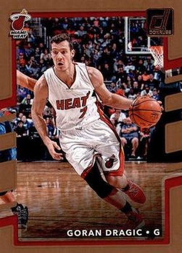 #76 Goran Dragic - Miami Heat - 2017-18 Donruss Basketball