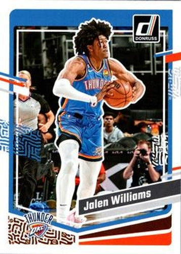 #76 Jalen Williams - Oklahoma City Thunder - 2023-24 Donruss Basketball