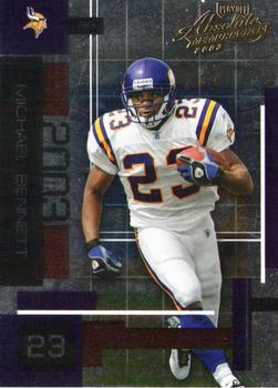 #76 Michael Bennett - Minnesota Vikings - 2003 Playoff Absolute Memorabilia Football