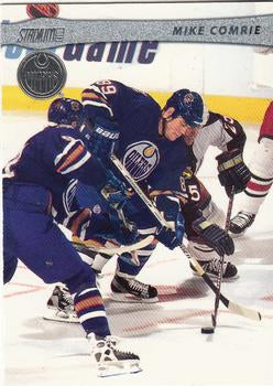 #76 Mike Comrie - Edmonton Oilers - 2001-02 Stadium Club Hockey