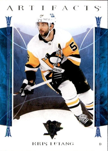 #76 Kris Letang - Pittsburgh Penguins - 2022-23 Upper Deck Artifacts Hockey