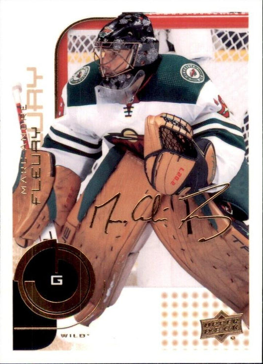 #76 Marc-Andre Fleury - Minnesota Wild - 2022-23 Upper Deck MVP - 20th Anniversary Hockey