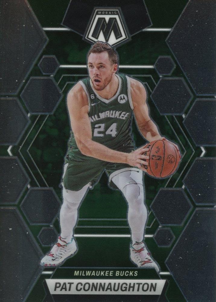 #76 Pat Connaughton - Milwaukee Bucks - 2022-23 Panini Mosaic Basketball