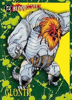 #76 Glonth - 1993 SkyBox DC Comics Bloodlines